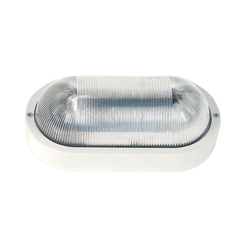 LIDO Outdoor Plastic Lighting Bulkhead 224 White PN:103699