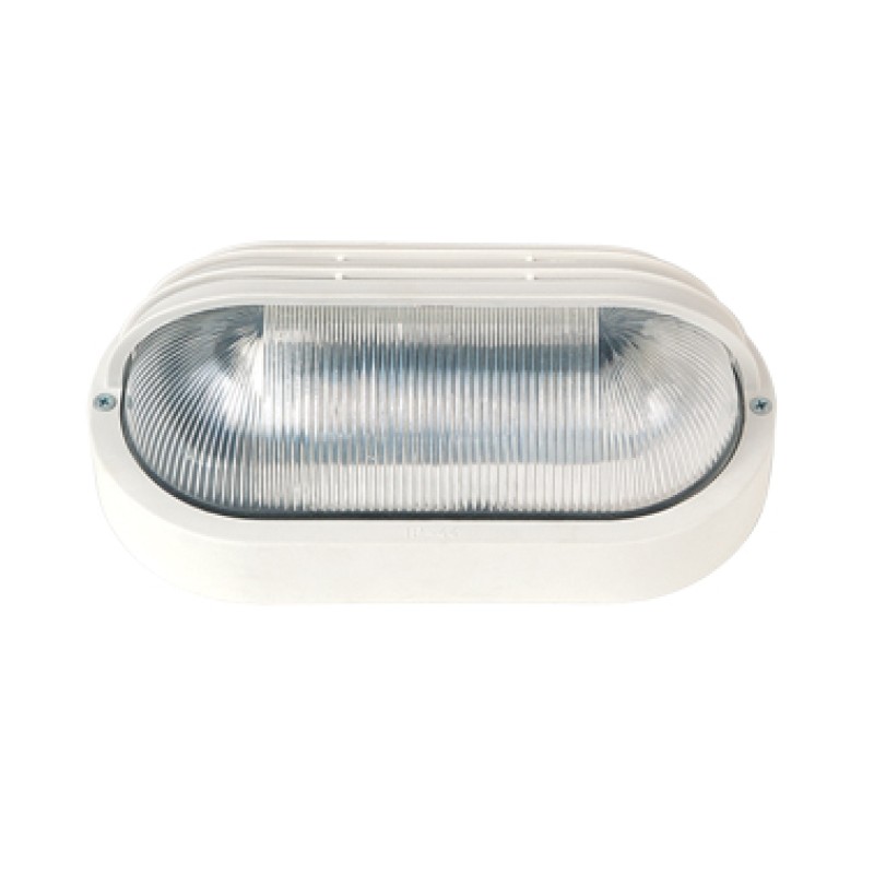 LIDO Φωτιστικό Πλαφονιέρα Πλαστική Εξωτερικού Χώρου 225 Λευκό  