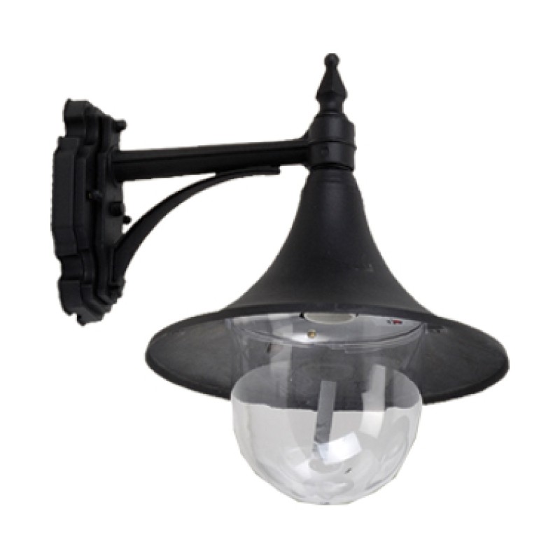 LIDO Cast Aluminium Outdoor Lighting 3492-1 Black PN:112309