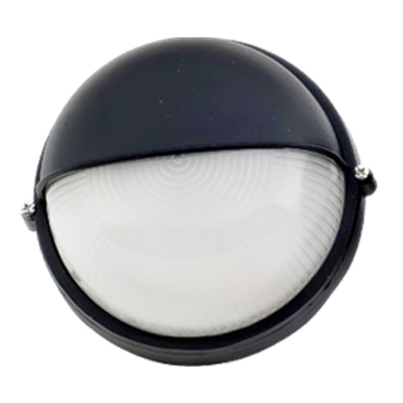 Πλαφονιέρα Εξωτερικού Χώρου Αλουμινίου AL365 Μαύρη Κωδικός:112808