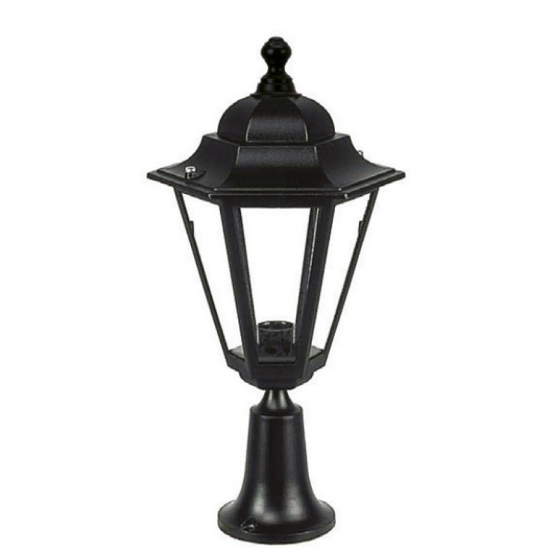 Φωτιστικό Κολονάτο Εξ. Αλουμινίου 3085-49 Μαύρο Κωδικός:109658