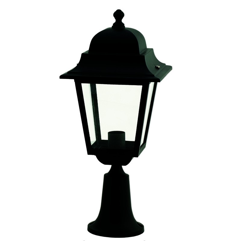 Φωτιστικό Κολονάτο Εξ. Αλουμινίου 8015-49 Μαύρο Κωδικός:114235