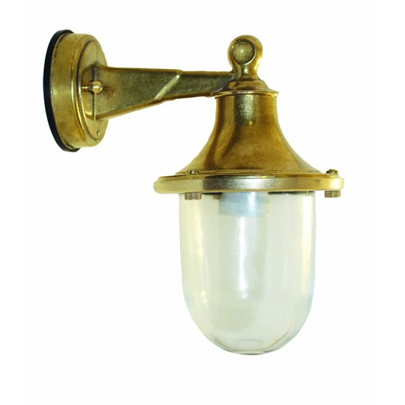 LIDO Απλίκα Τοίχου Εξωτερικού Χώρου Ορειχάλκινη 406Σ 