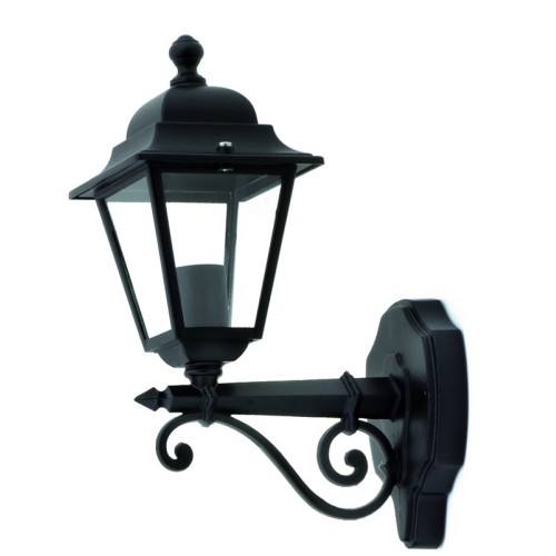 LIDO Απλίκα Τοίχου Αλουμινίου Εξωτερικoύ Χώρου AL3013-2 Μαύρη Κωδικός:109203