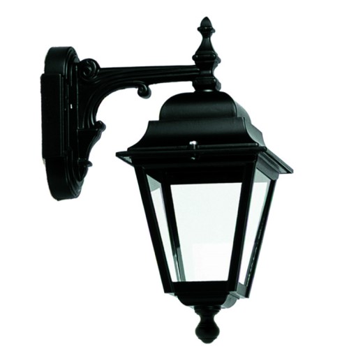 LIDO Απλίκα Τοίχου Αλουμινίου Εξωτερικoύ Χώρου AL3122-1 Μαύρη Κωδικός:109802