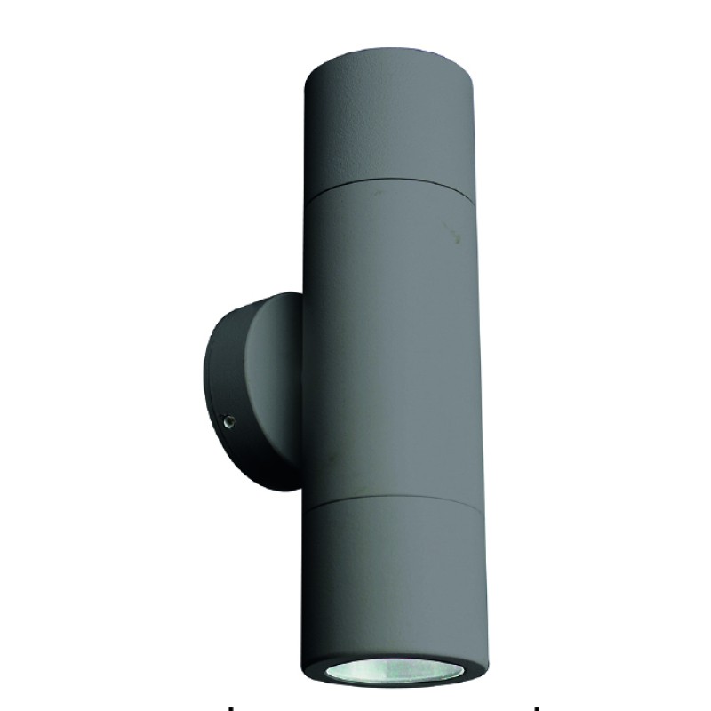 LIDO Φωτιστικό Σποτ Διπλής Κατεύθυνσης Αλουμινίου Εξωτερικού Χώρου AL131658 Ασημί Σαγρέ Κωδικός:131658