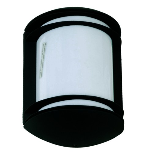 LIDO Aπλίκα Εξωτερικού Χώρου Αλουμινίου AL327 Μαύρη Κωδικός:111395