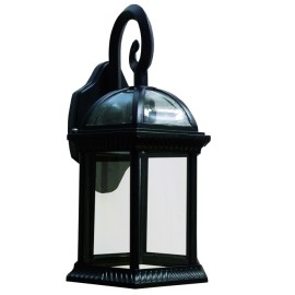 LIDO Απλίκα Τοίχου Αλουμινίου Εξωτερικού Χώρου AL9051-1 Μαύρη Κωδικός:117309