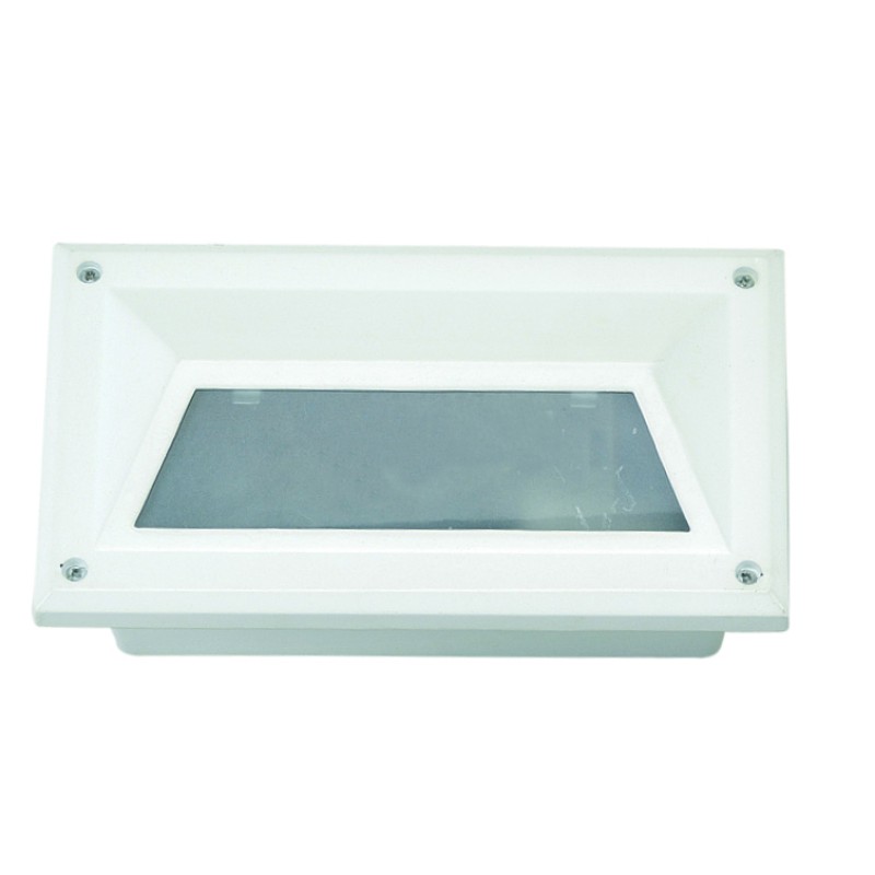 LIDO Χωνευτό Τοίχου Αλουμινίου AL341 Λευκό Κωδικός:111648