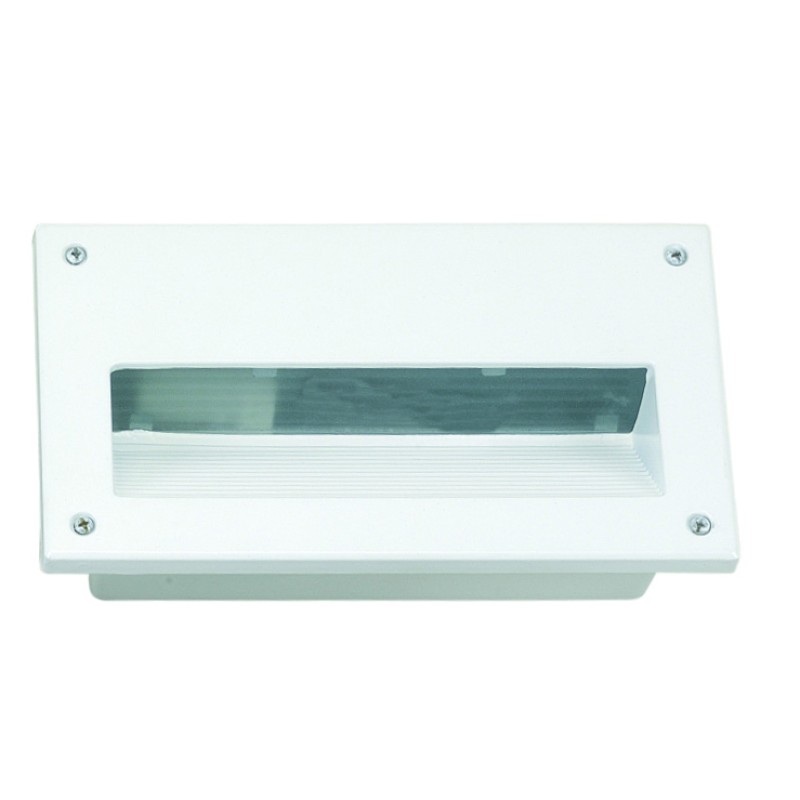 LIDO Χωνευτό Τοίχου Αλουμινίου AL337 Λευκό Κωδικός:111580