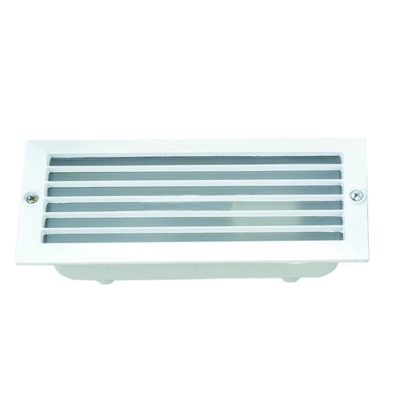 LIDO Χωνευτό Τοίχου Αλουμινίου AL339 Λευκό Κωδικός:111614