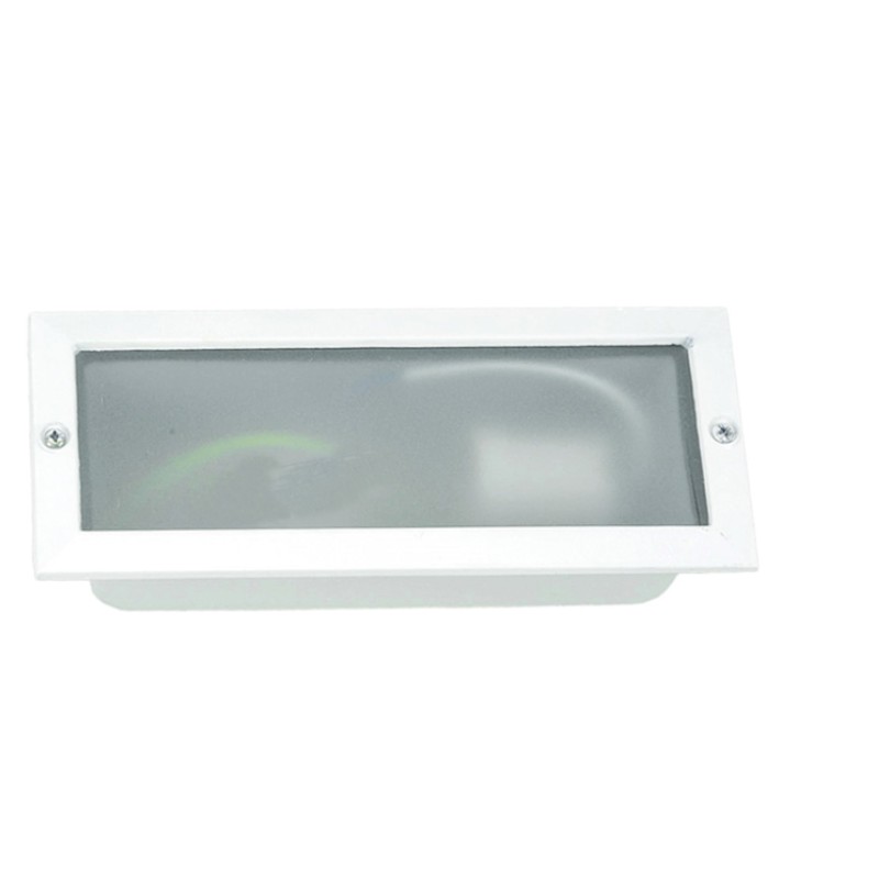 LIDO Χωνευτό Τοίχου Αλουμινίου AL340 Λευκό Κωδικός:111631