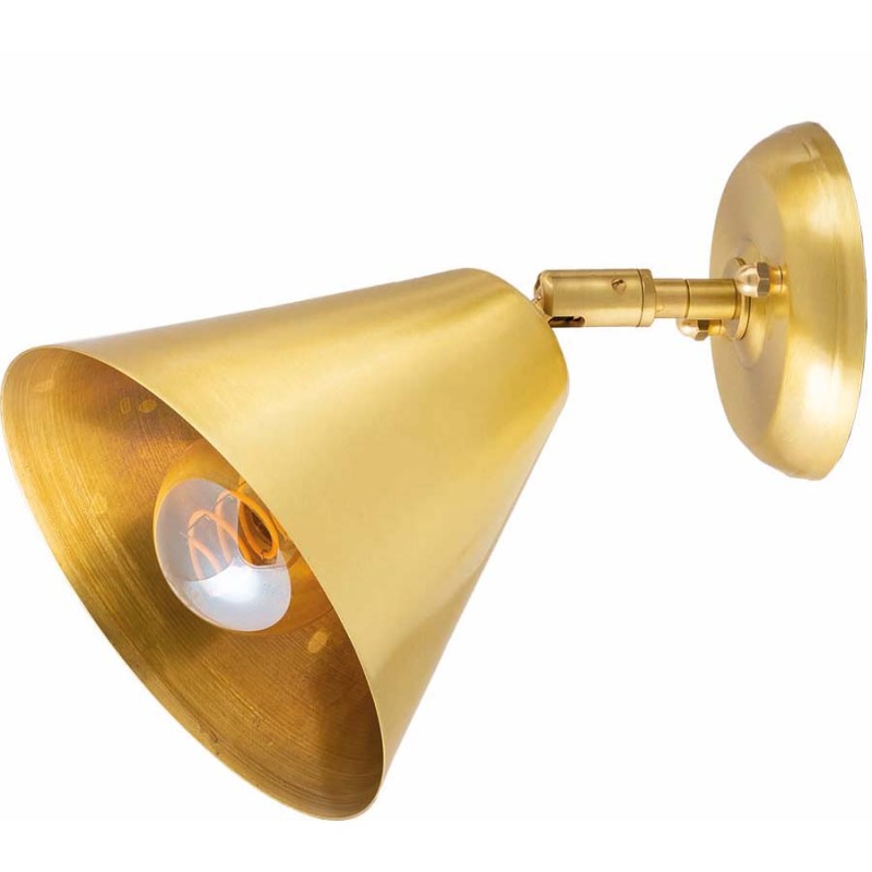 LIDO Απλίκα Τοίχου Εσωτερικού Χώρου Μπρούτζινη 4952