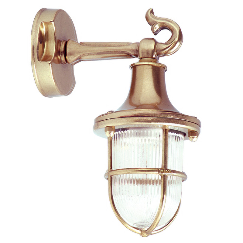 LIDO Απλίκα Τοίχου Εξωτερικού Χώρου Ορειχάλκινη 441